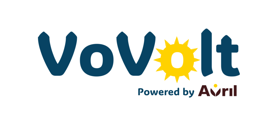 Logo Vovolt Powered by Avril